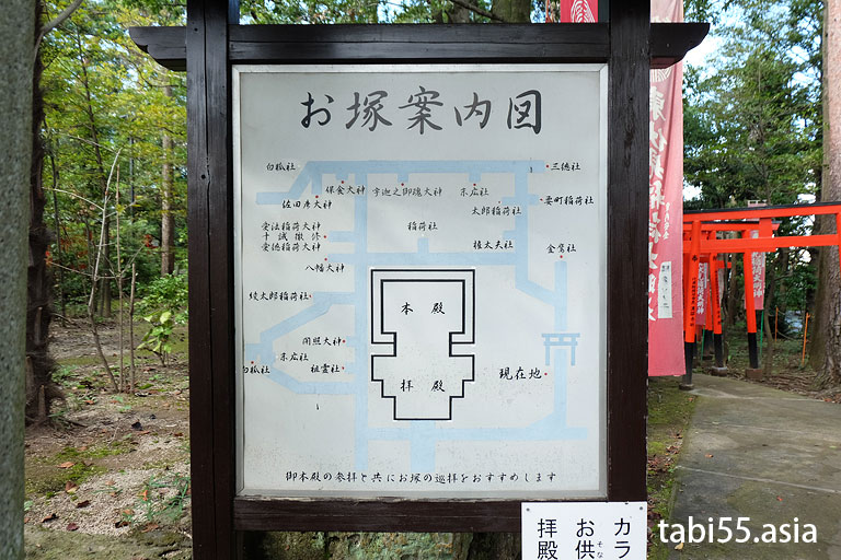 東伏見稲荷神社でお塚を巡拝してきました（東京都西東京市）