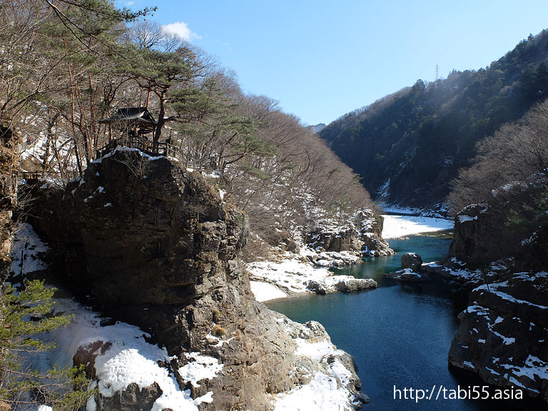 冬の龍王峡 Dragon King Valley In Winter 栃木県日光市 ひとり旅ブログ 日本国内 再 発見