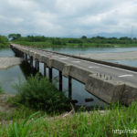 吉野川の潜水橋