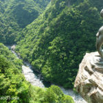 祖谷渓の小便小僧（徳島県三好市）
