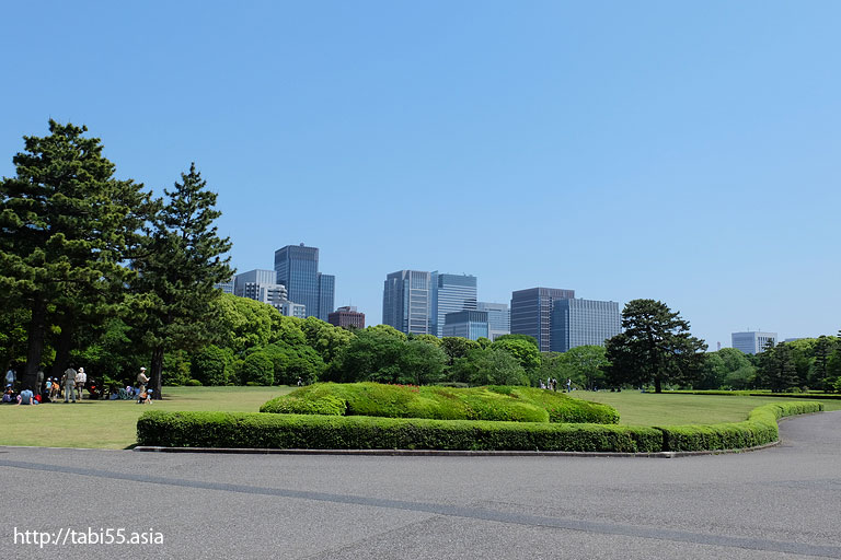 本丸＠天守閣＠皇居東御苑（東京都千代田区）／The East Gardens of the Imperial Palace (Chiyoda-ku, Tokyo)