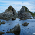 夫婦岩（新潟県佐渡島）／Meotoiwa (Sado Island, Niigata Prefecture)