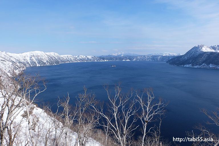 雪の摩周湖＠冬の北海道おすすめコース