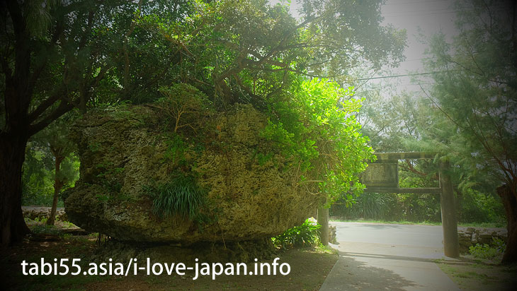 ガジュマルと据石に守られる南国の神社！末吉神社＠喜界島の観光！行ってよかった【おすすめ】