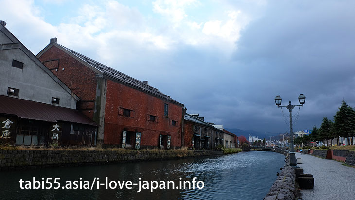 朝の小樽運河もなかなか風情が！