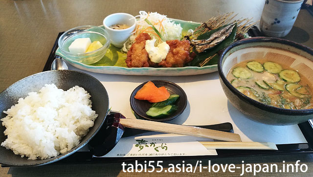 Lunch at Miyazaki airport ♪ At last I ate 