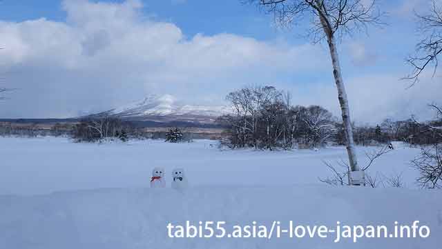 【10: 50】 Onuma Park in winter! Komagatake (mountain) is beautiful