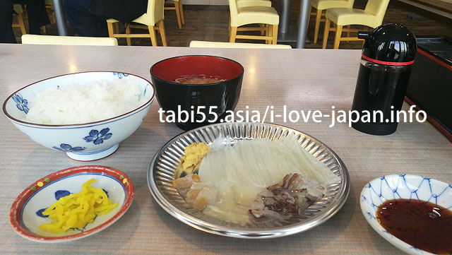 【8：40】函館朝市駅二市場でイカ釣り+朝ご飯