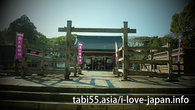 柳川駅近く！三柱神社へお参り