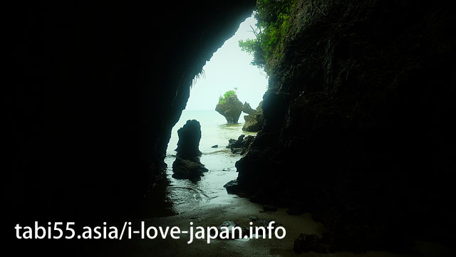 【海に抜ける】伊原間サビチ洞