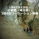 小鹿野（埼玉県）で【3泊4日】ワーケーション体験ツアーに参加してきたよ。