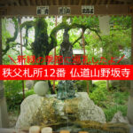 秩父札所12番 仏道山野坂寺！重層楼門造りの山門と、仏像、樹木を愛でましょう